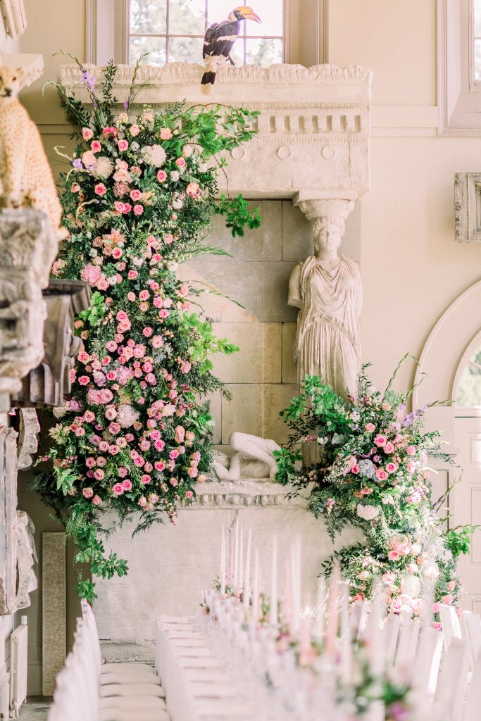 The Orangery at Luxury Oxfordshire countryside venue Aynhoe Park